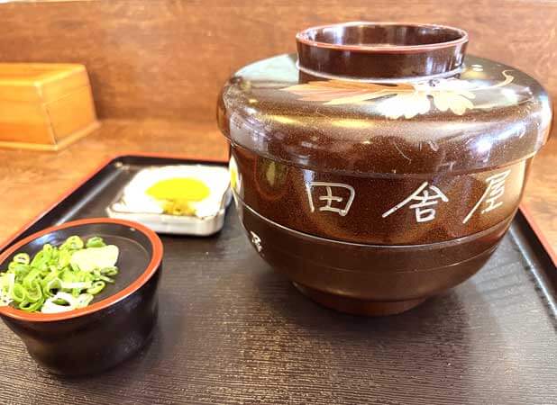 田舎家の親子丼セット1